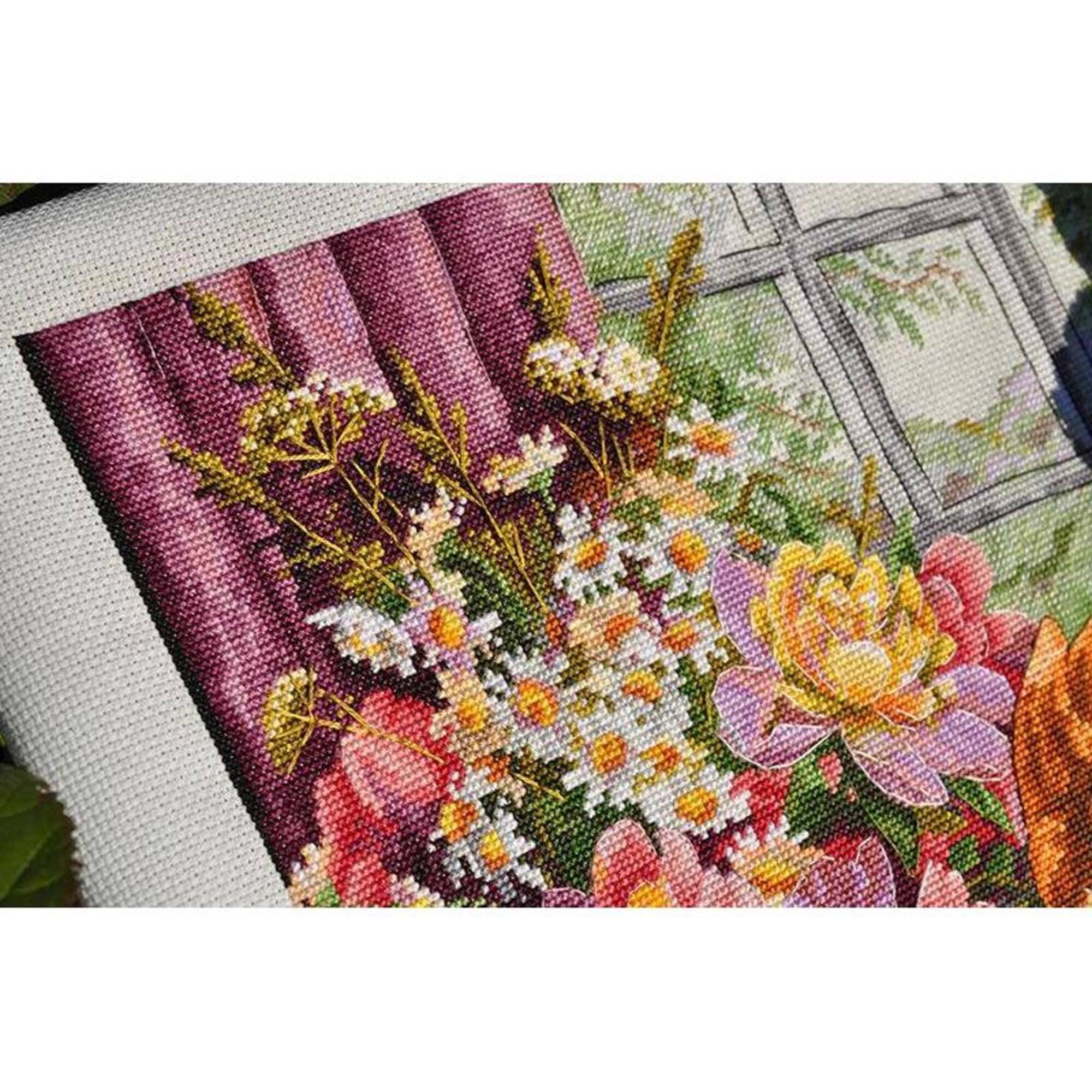 Merejka® Summer Afternoon Counted Cross Stitch Kit